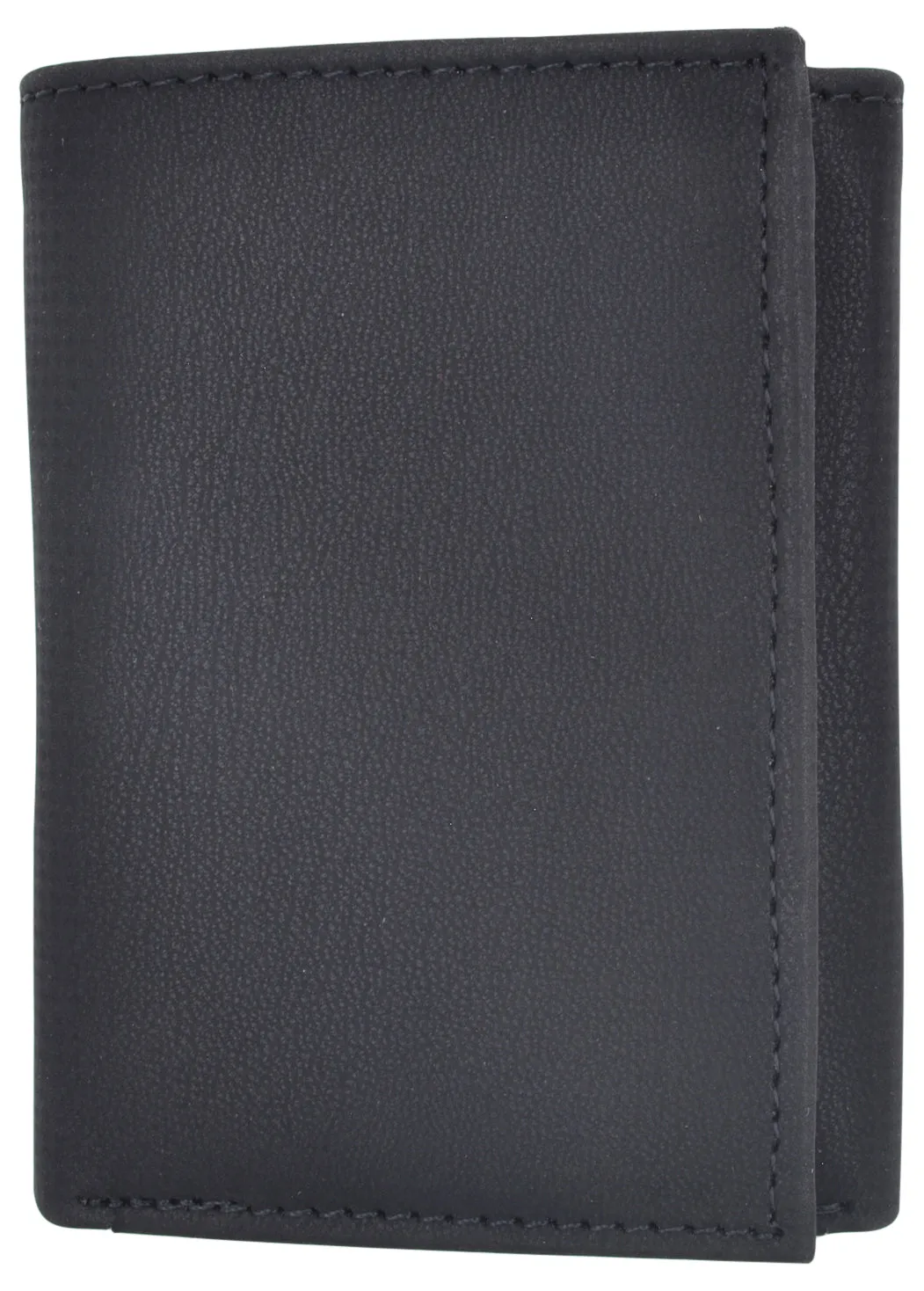 Vegan Leather RFID Trifold Wallets For Men - Cruelty Free Non Leather Mens Wallet With 2 ID Windows
