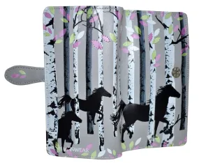 Wallet - Grey with Horse