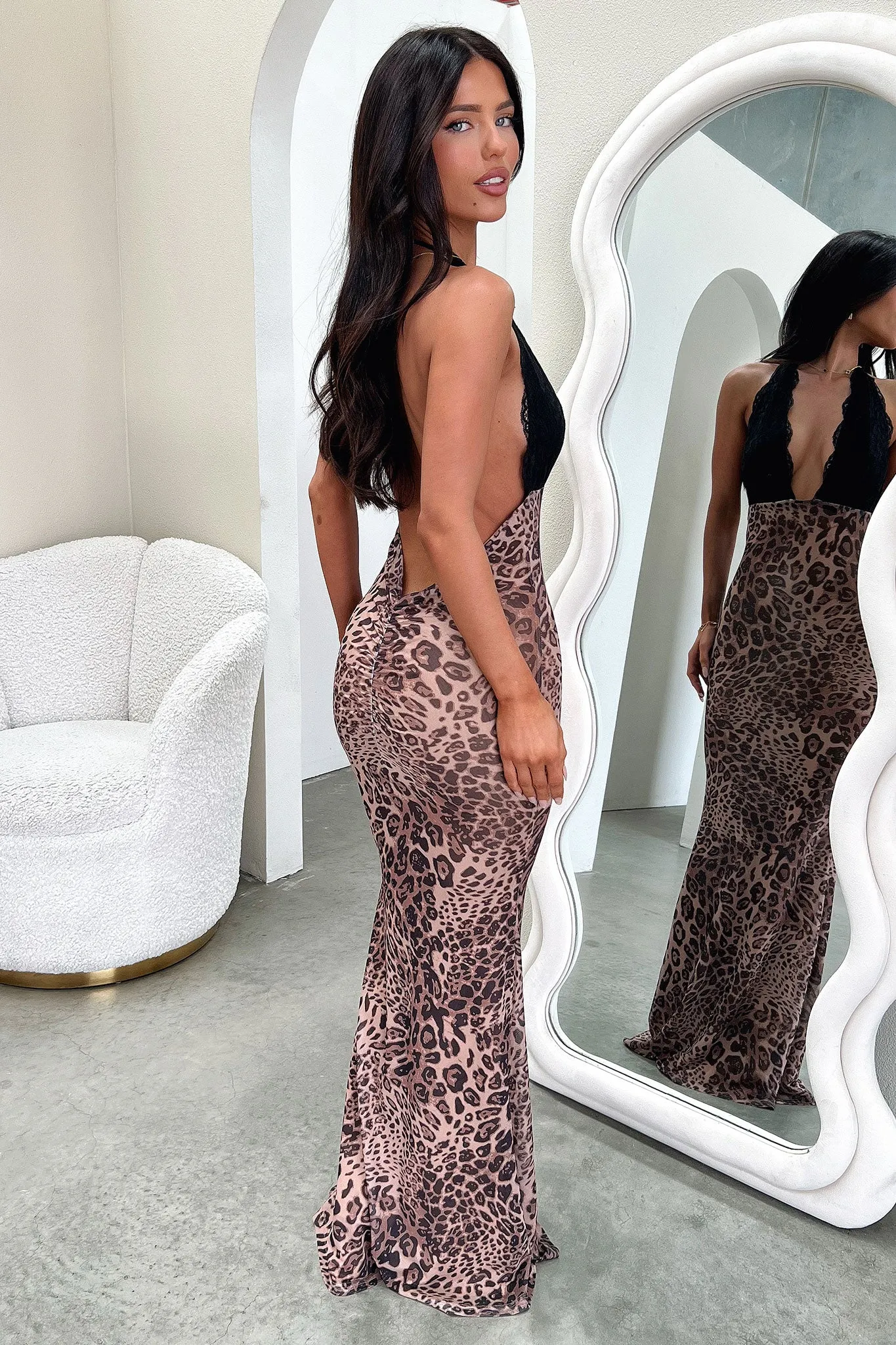 Whittaker Maxi Dress - Leopard