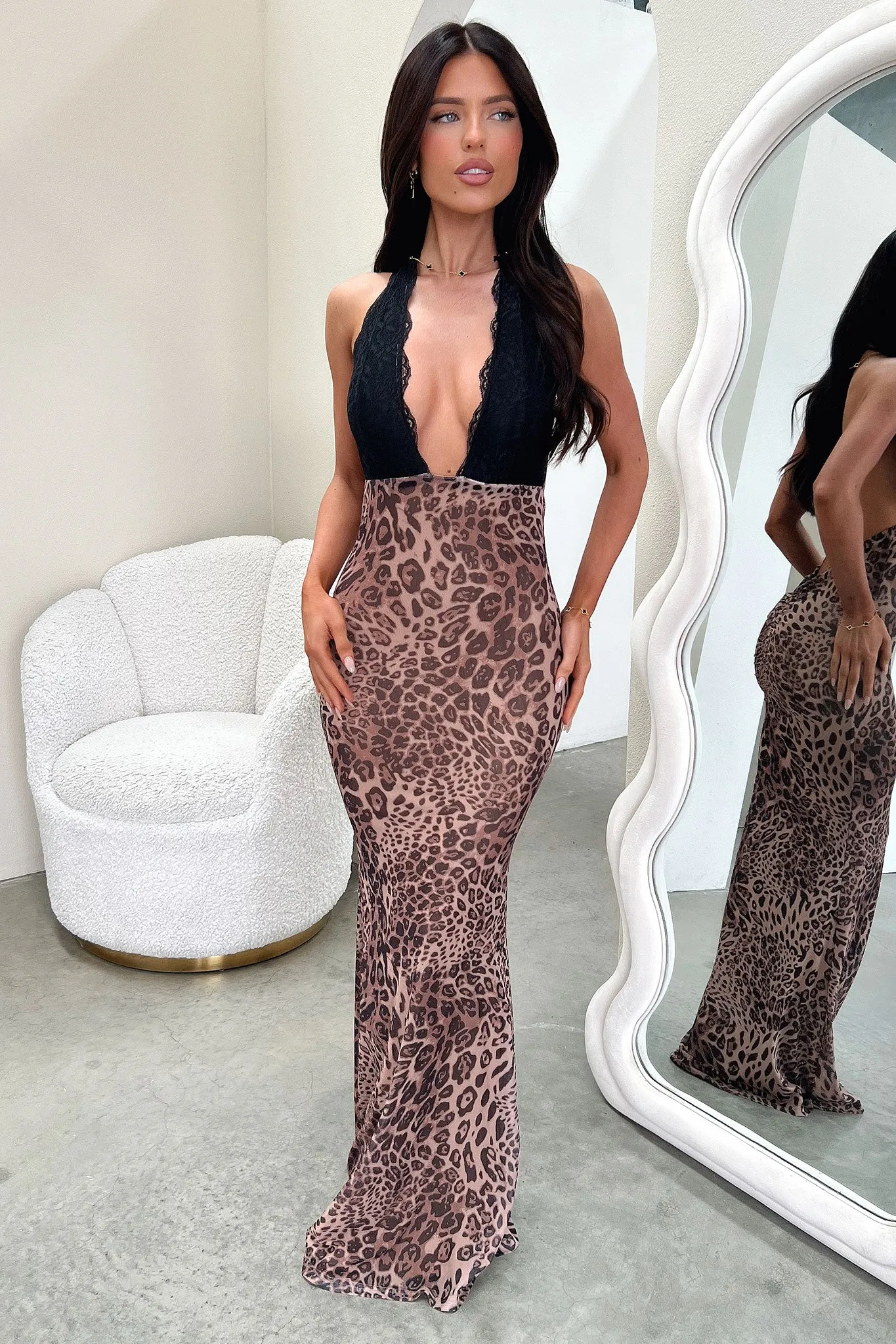 Whittaker Maxi Dress - Leopard