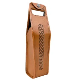 Wine Bottle Bag, Celtic Braid