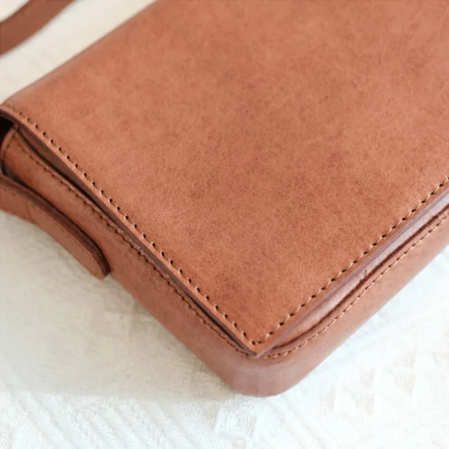 Womens Small Leather Shoulder Bag Crossbody Satchel Purses