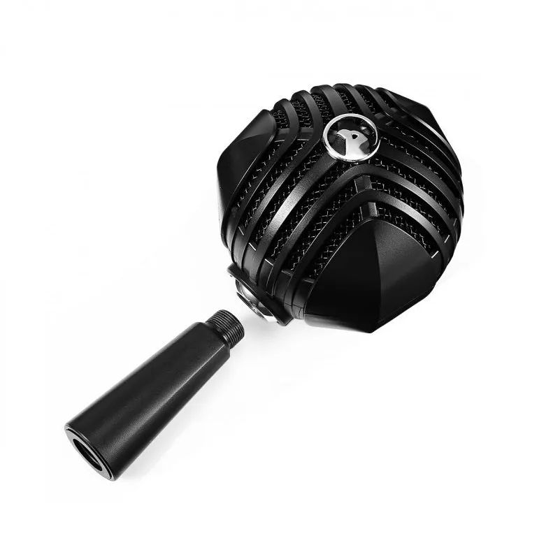 Yanmai GM-888 USB Wired Spherical Directional Condenser Microphone with Tripod Stand - Black