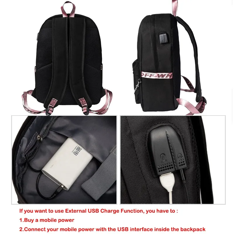 Zero Two Laptop/School Bag Darling In The Franxx (Colors Available)