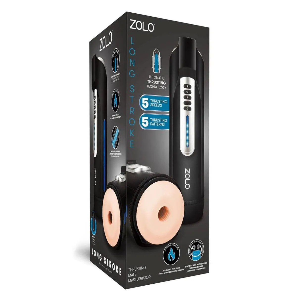 Zolo Long Stroke Thrusting Male Masturbator